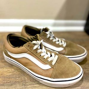 Vans sneakers brown cotton for sale for women